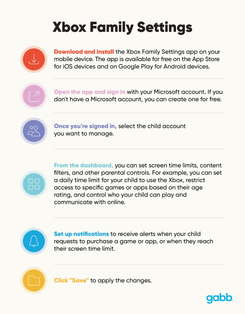 xbox parental controls